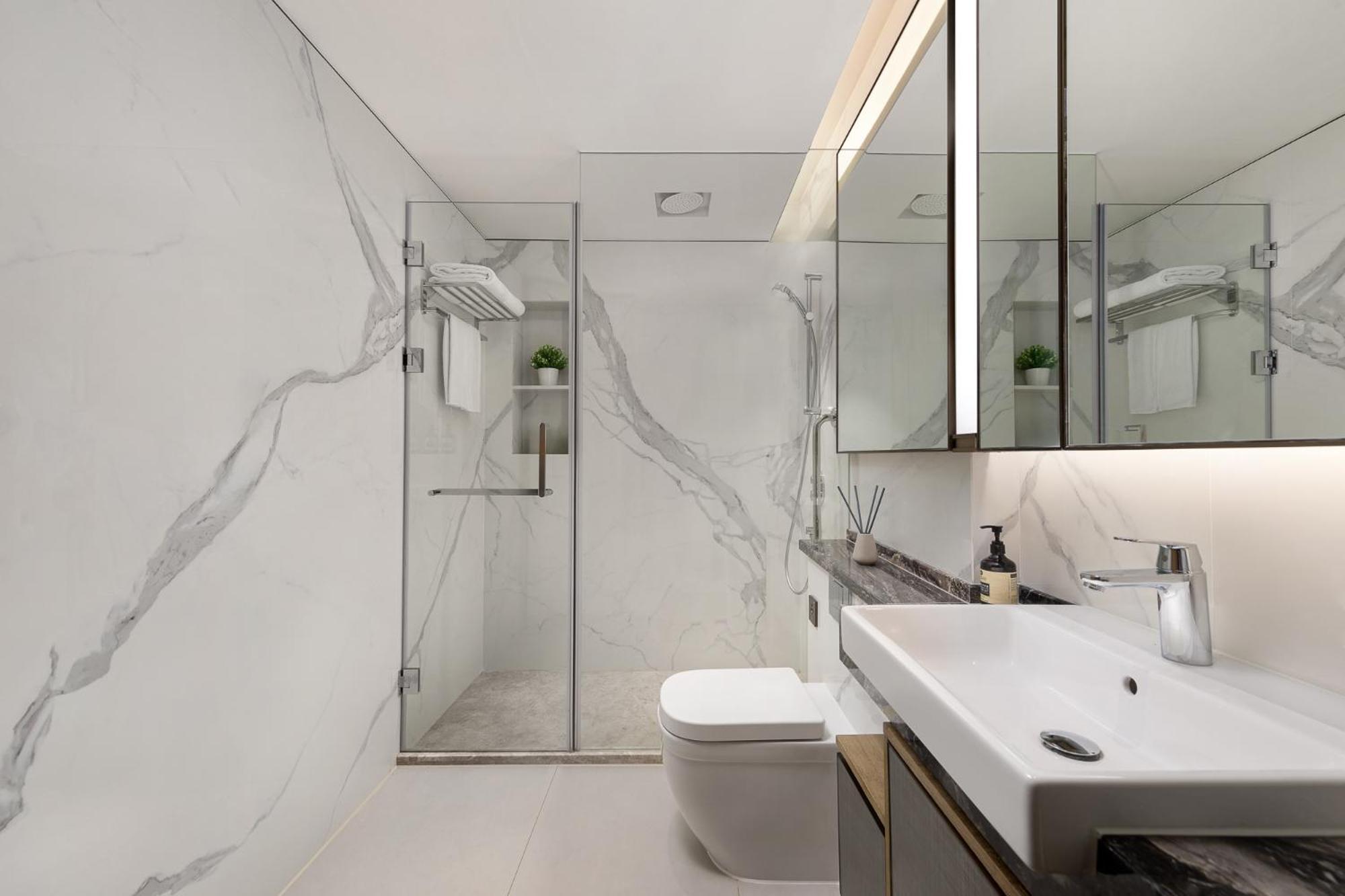 Ascott North Point Hong Kong Hotell Exteriör bild