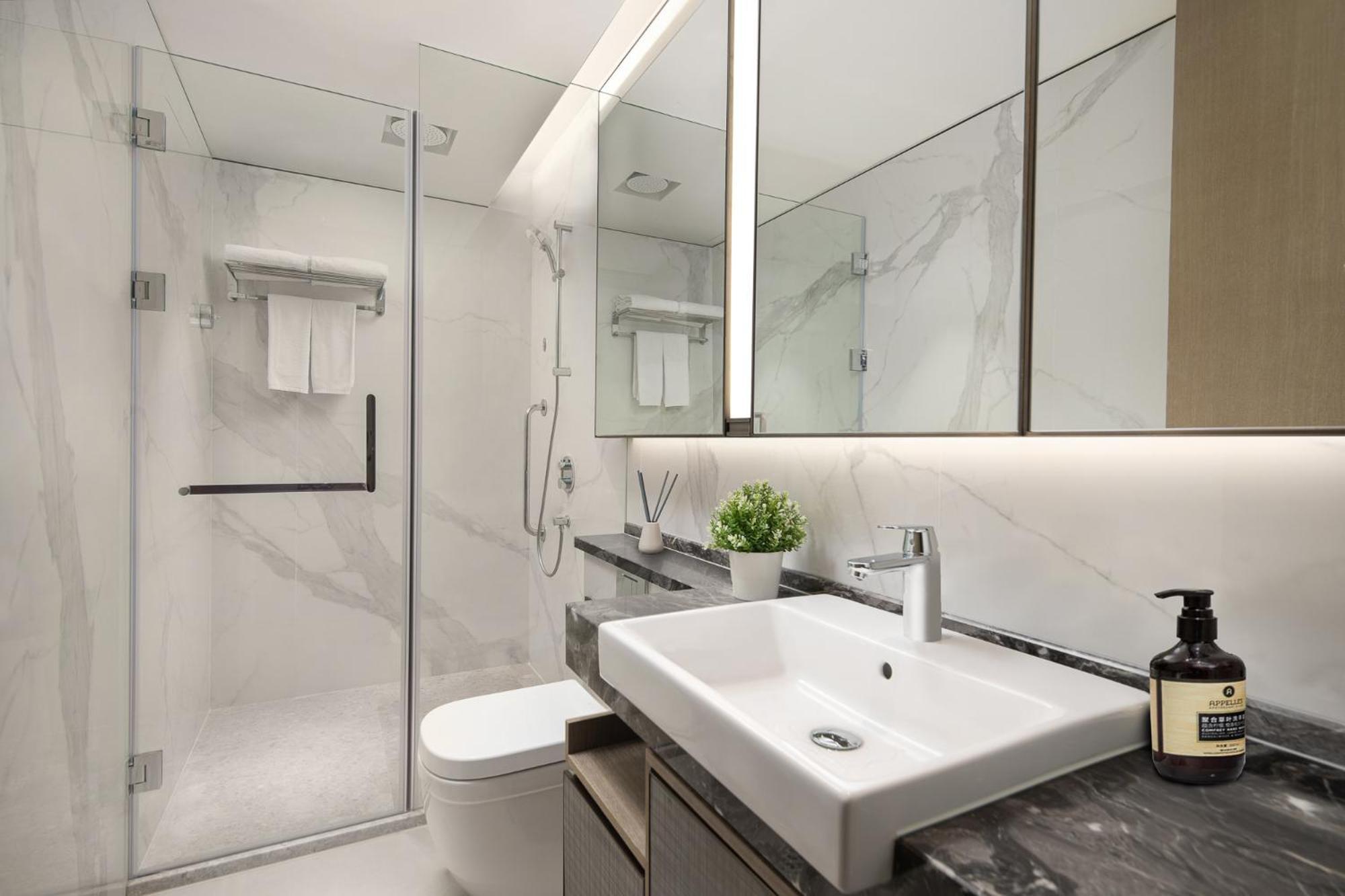 Ascott North Point Hong Kong Hotell Exteriör bild