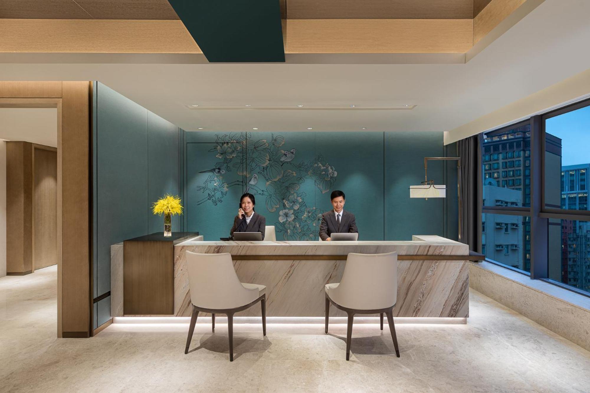 Ascott North Point Hong Kong Hotell Exteriör bild