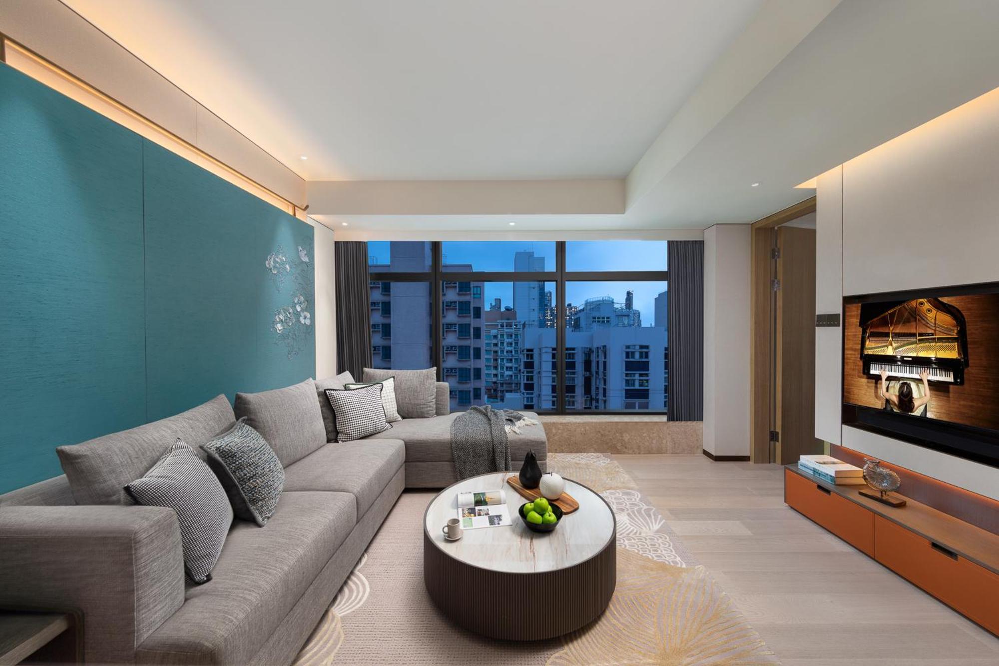 Ascott North Point Hong Kong Hotell Exteriör bild