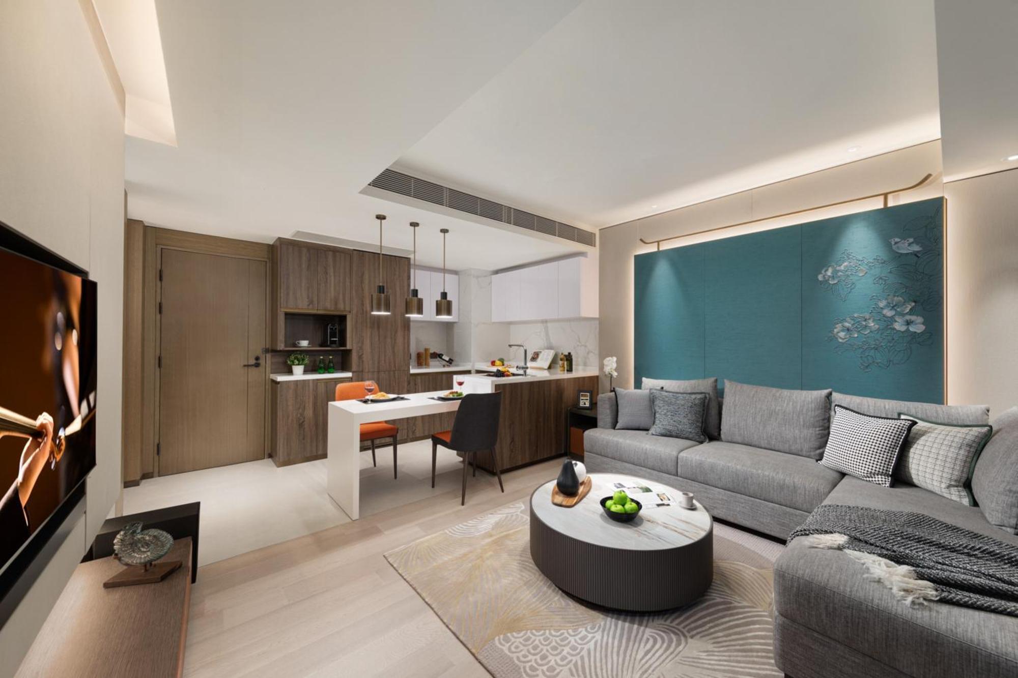 Ascott North Point Hong Kong Hotell Exteriör bild