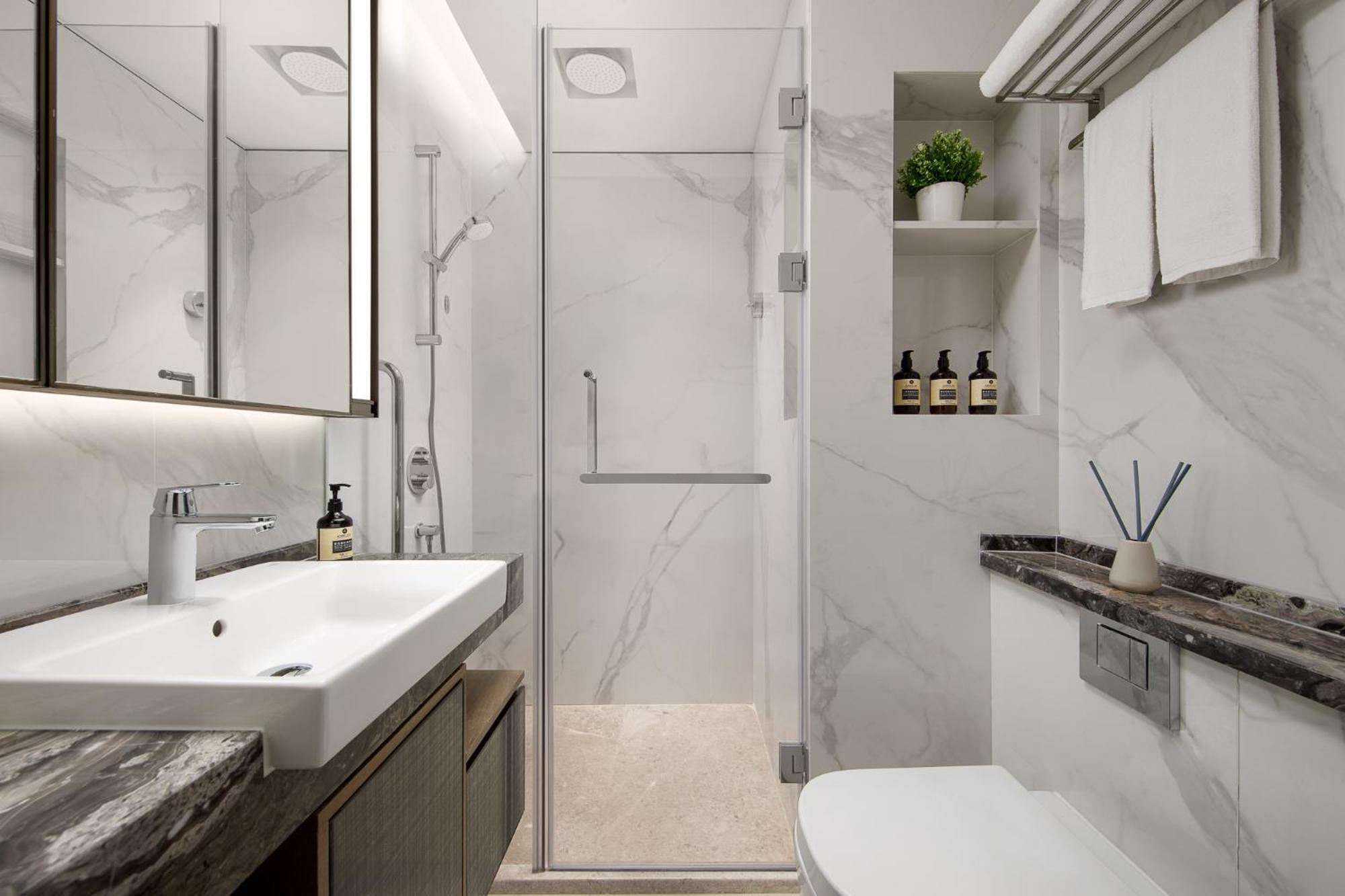 Ascott North Point Hong Kong Hotell Exteriör bild